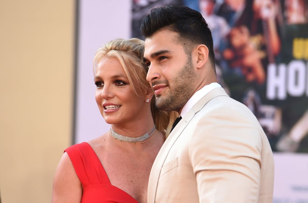 Britney Spears und Sam Asghari 2019 bei einer Filmpremiere in Los Angeles.