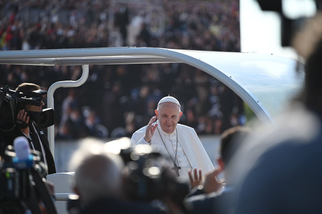 Papst Franziskus besucht am letzten Tag seiner Slowakei-Reise die westslowakische Stadt Sastin-Straze.