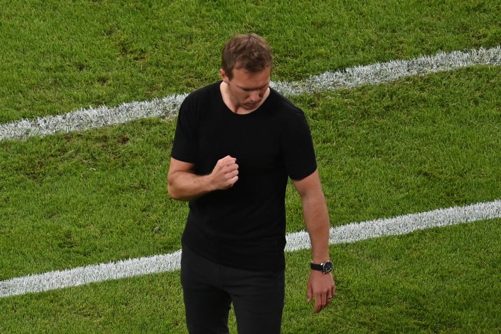 Trainer Julian Nagelsmann gewann mit dem FC Bayern München an alter Wirkungsstätte.