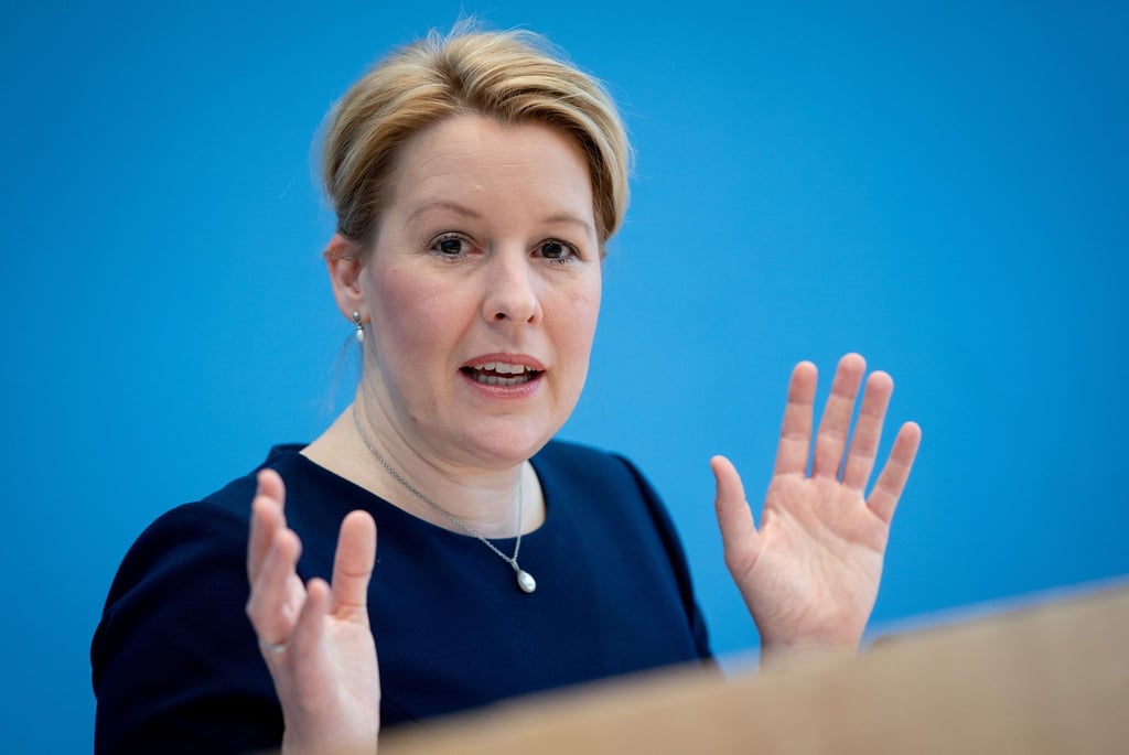 Franziska Giffey (SPD) spricht.