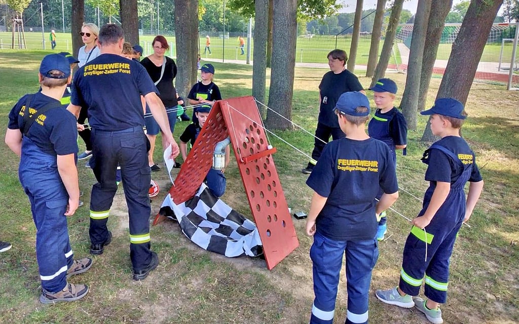 Geschicklichkeit und Können waren an den Stationen gefragt.