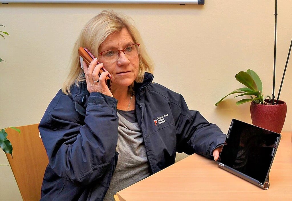 Barbara Schürmann ist die Leiterin des Sozialen Zentrums des DRK-Kreisverbandes Wanzleben im Alten Bahnhof.