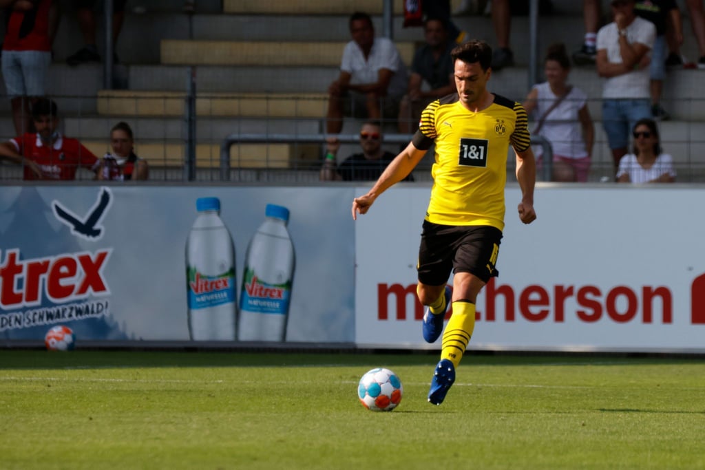 Dortmunds Mats Hummels am Ball.