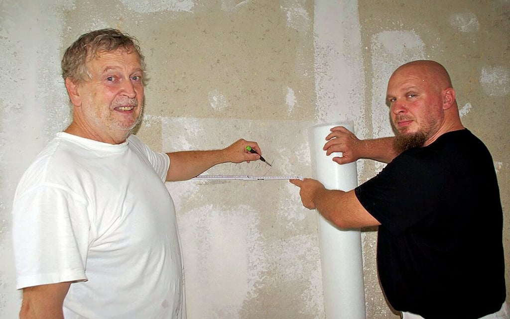 Jochen Schulze und sein Sohn Torsten Schulze arbeiten gemeinsam.