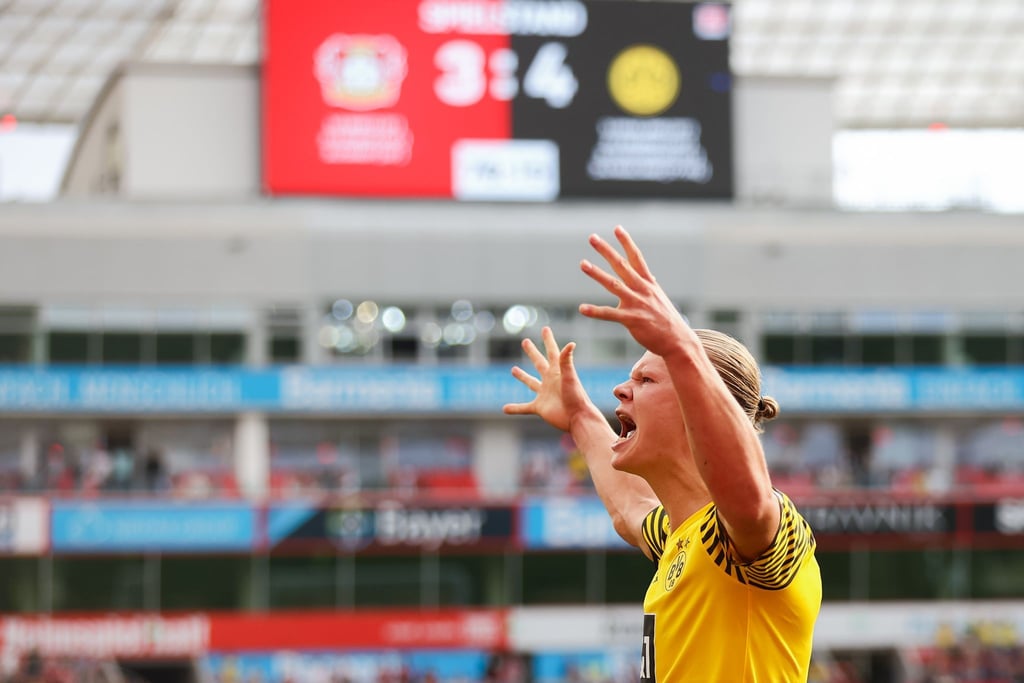 Erling Haaland schoss den BVB mit einem Doppelpack zum Sieg.