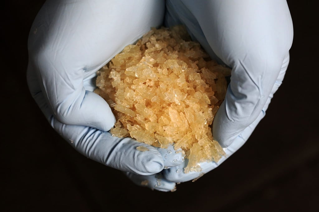Crystal Meth hat ein hohes Abhängigkeitspotenzial und ist relativ billig (Symbolbild).