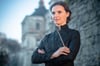 Oksana Lyniv ist die erste weibliche Dirigentin in Bayreuth.