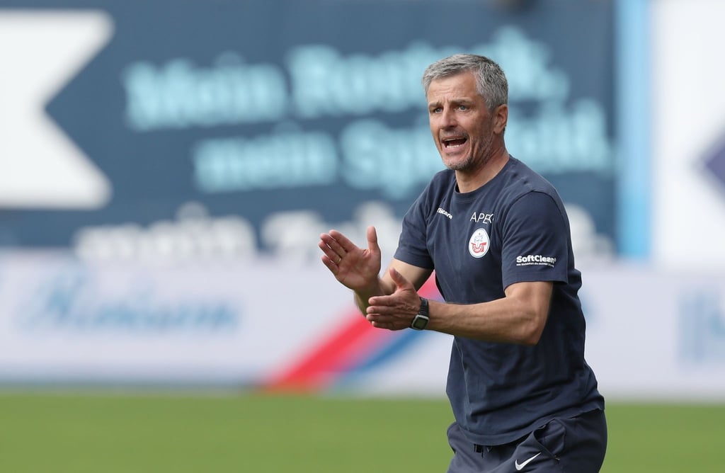 Trainer Jens Härtel.
