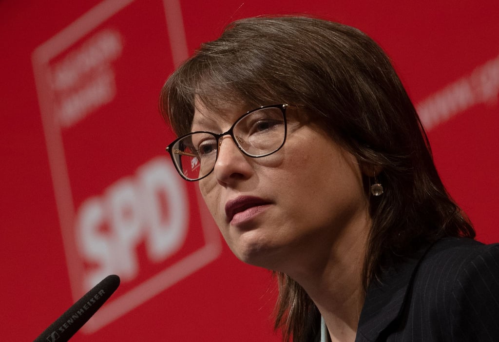 Katja Pähle, Fraktionsvorsitzende der SPD Sachsen-Anhalt.