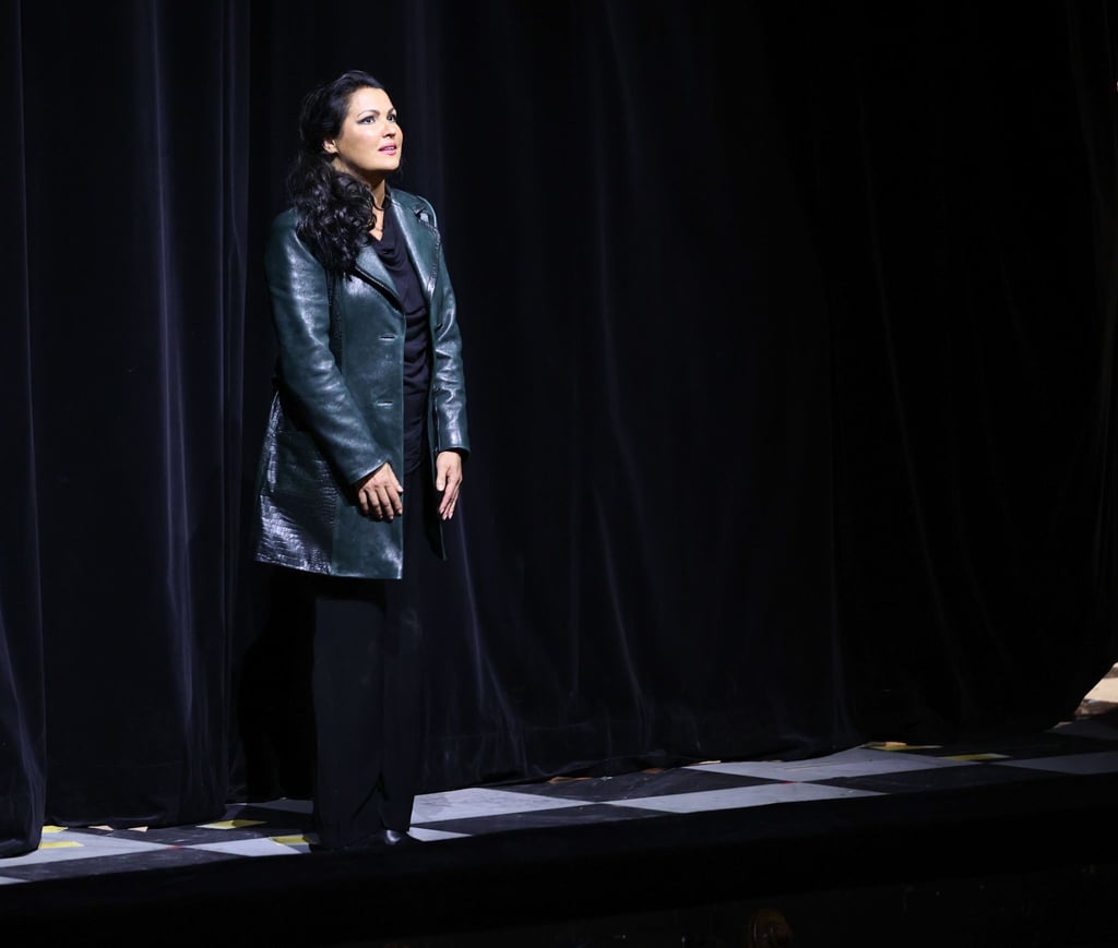 Salzburger Festspiele: Anna Netrebko beim Schlussapplaus der Oper „Tosca“.