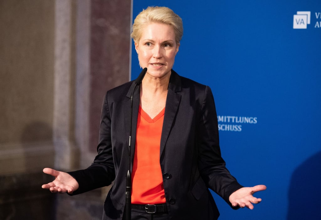 Manuela Schwesig (SPD), Ministerpräsidentin von Mecklenburg-Vorpommern.