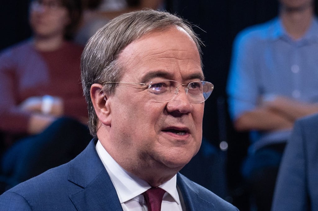 Nordrhein-Westfalens Ministerpräsident Armin Laschet in Berlin.