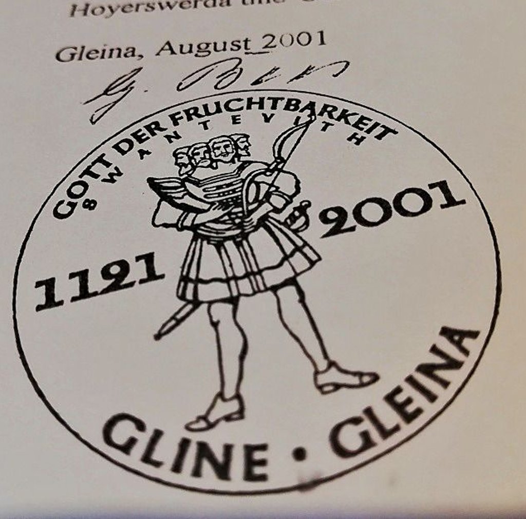 Das Signet entwarf Georg Beer zur 880-Jahr-Feier.