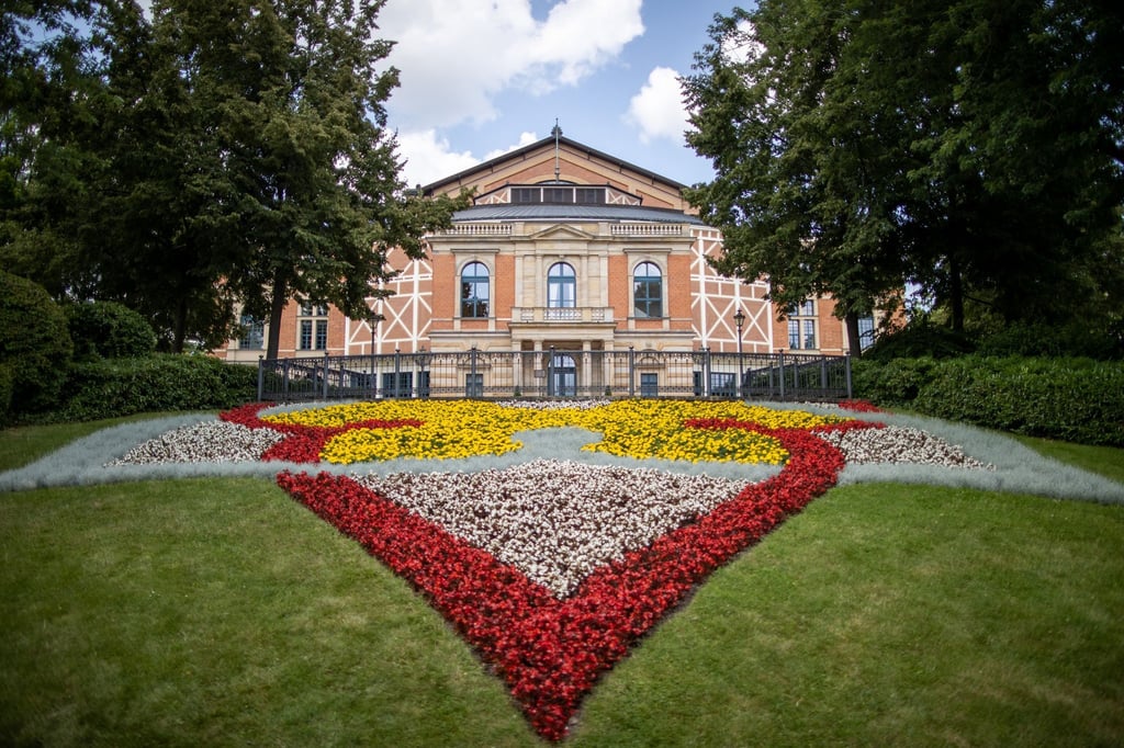 Das Bayreuther Festspielhaus.