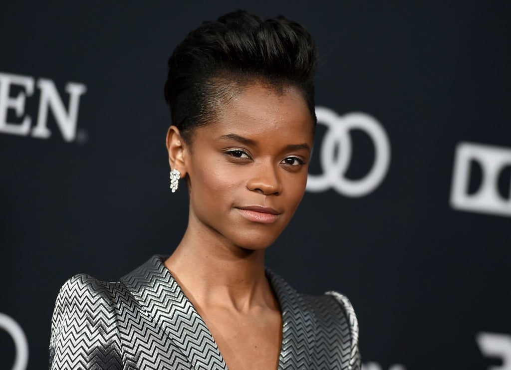 Die Schauspielerin Letitia Wright musste vorübergehend ins Krankenhaus.