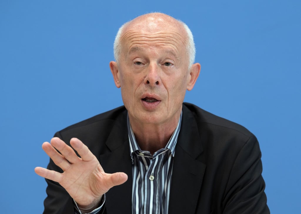 Hans Joachim Schellnhuber spricht.