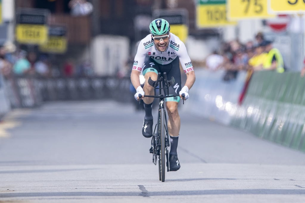 Maximilian Schachmann vom Team Bora-hansgrohe beendete die Vuelta vorzeitig.