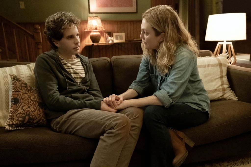 Evan Hansen (Ben Platt) und Heidi Hansen (Julianne Moore) in einer Szene des Films "Dear Evan Hansen".