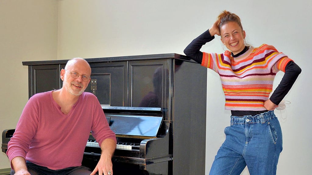 Christoph Ogiermann und Sarah Maria Sun waren im Mai zu einem Konzert des KlangArtVision-Festivals in der Klaussynagoge Halberstadt. Beide leiten sie nun die Cage-Meisterkurse.