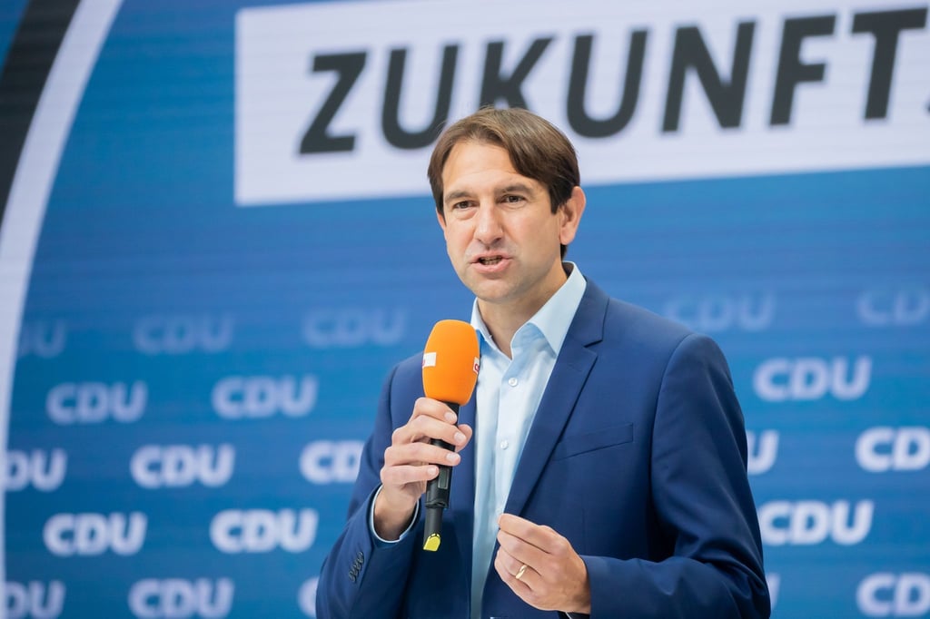 Andreas Jung (CDU) bei einem Termin.