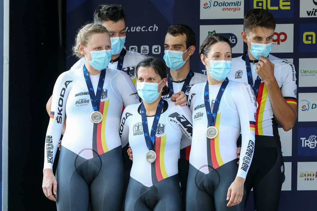 EM-Silber für das Team Deutschland.