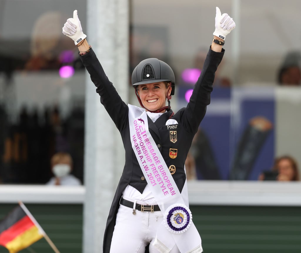 Jessica von Bredow-Werndl holte sich ihr drittes Gold bei der Europameisterschaft.