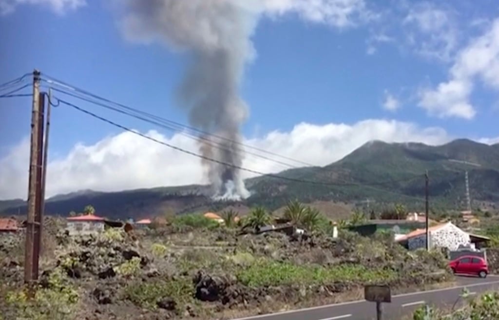 Auf der Kanareninsel La Palma ist ein Vulkan ausgebrochen.
