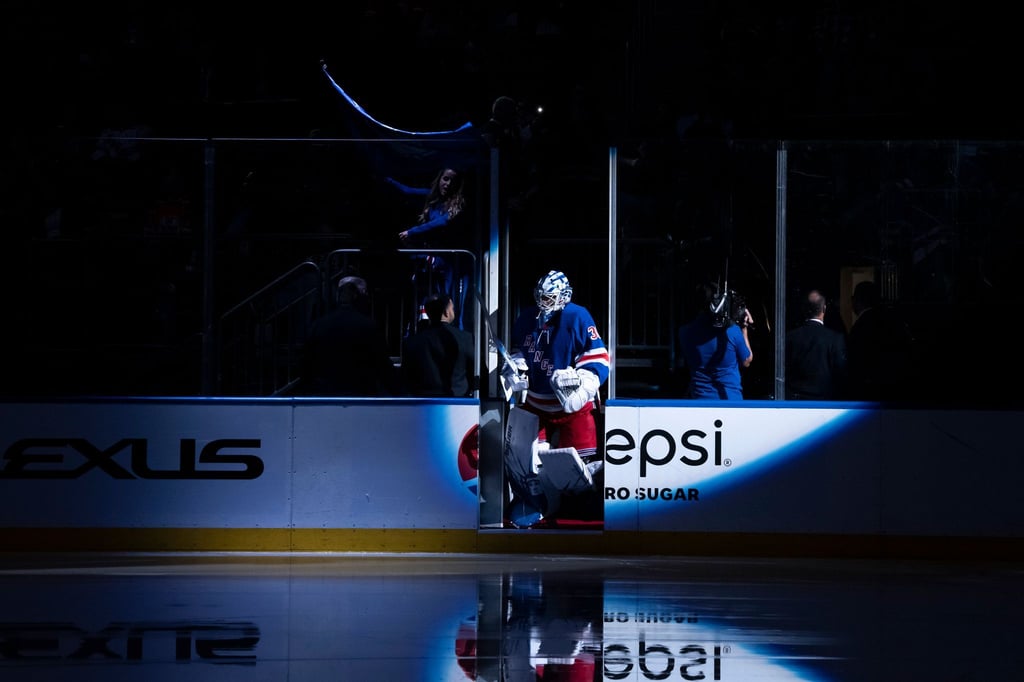 Henrik Lundqvist spielte 15 Jahre lang für die New York Rangers in der NHL.