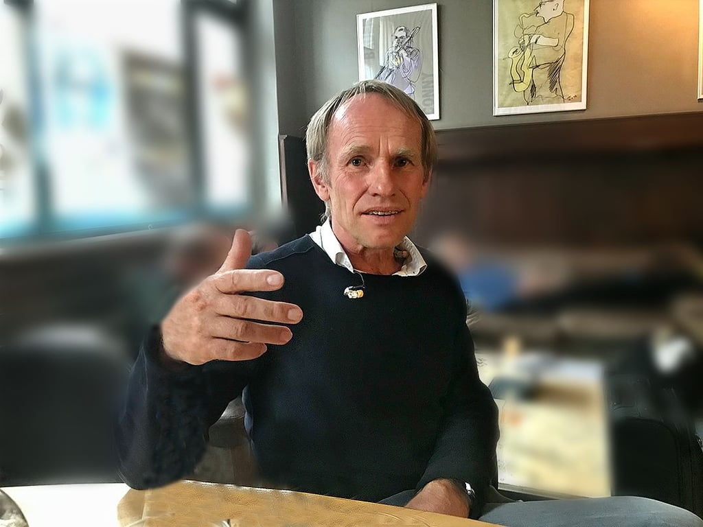 Keimzeit-Frontmann Norbert Leisegang vor seinem Auftritt in Salzwedel im Gespräch mit der Volksstimme.