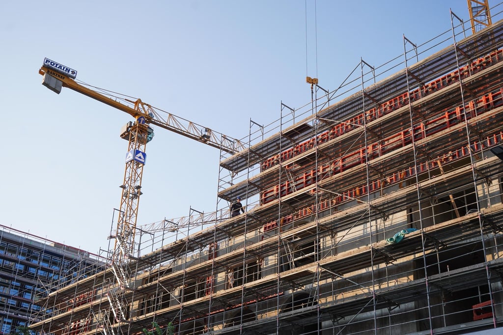 In Berlin-Mitte entsteht neuer Wohnraum.