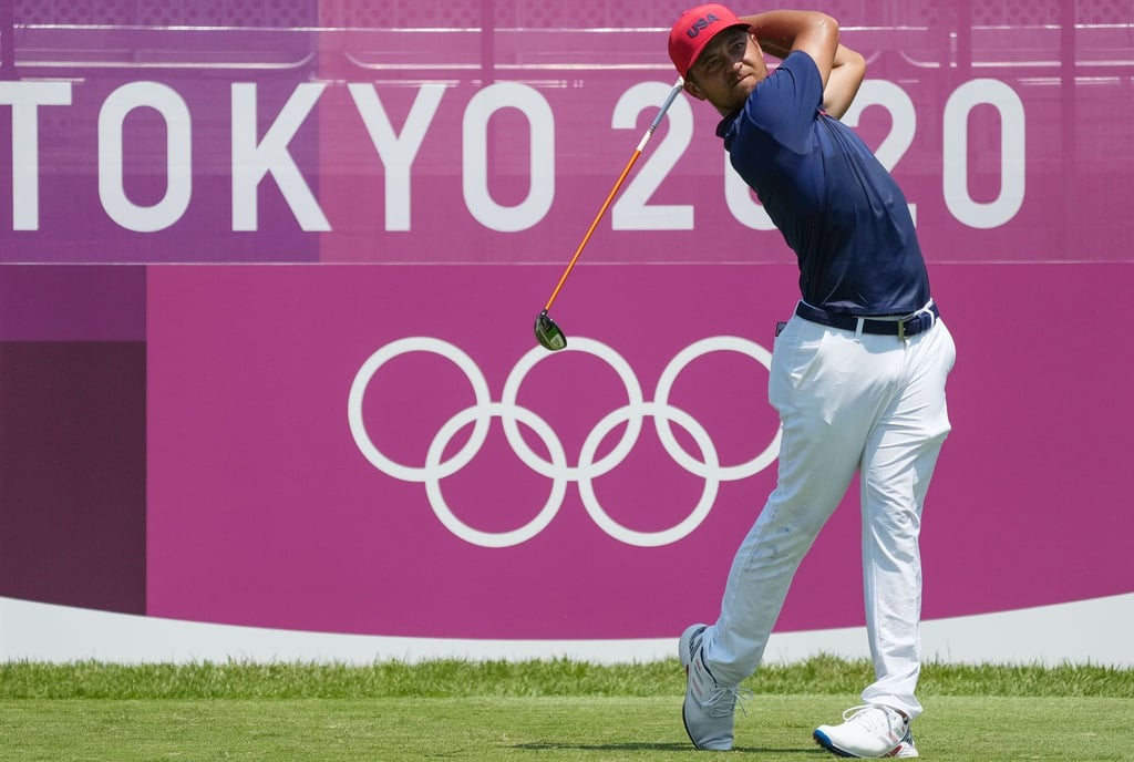 Golfer Xander Shauffele aus den USA holte Gold in Tokio.