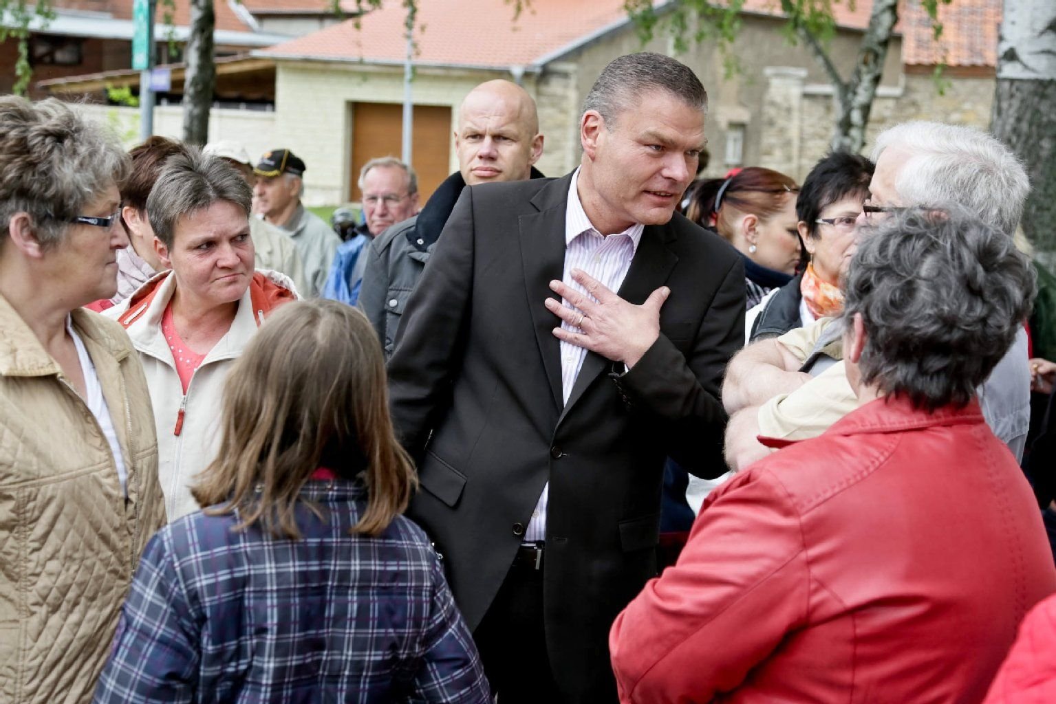 Innenminister Holger Stahlknecht will am Wochenende in Nienhagen ein Zeichen gegen Rechts setzen.
