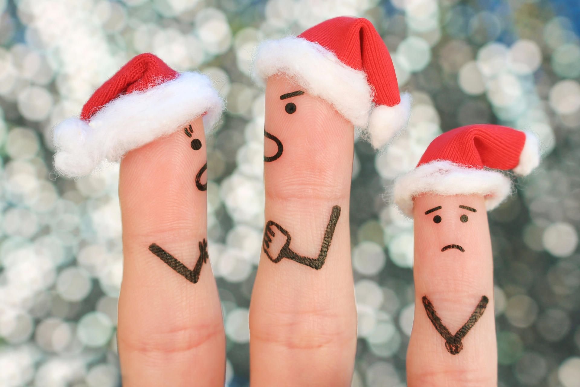 Alles soll harmonisch sein, doch oft brechen gerade an Weihnachten alte Konflikte wieder auf.