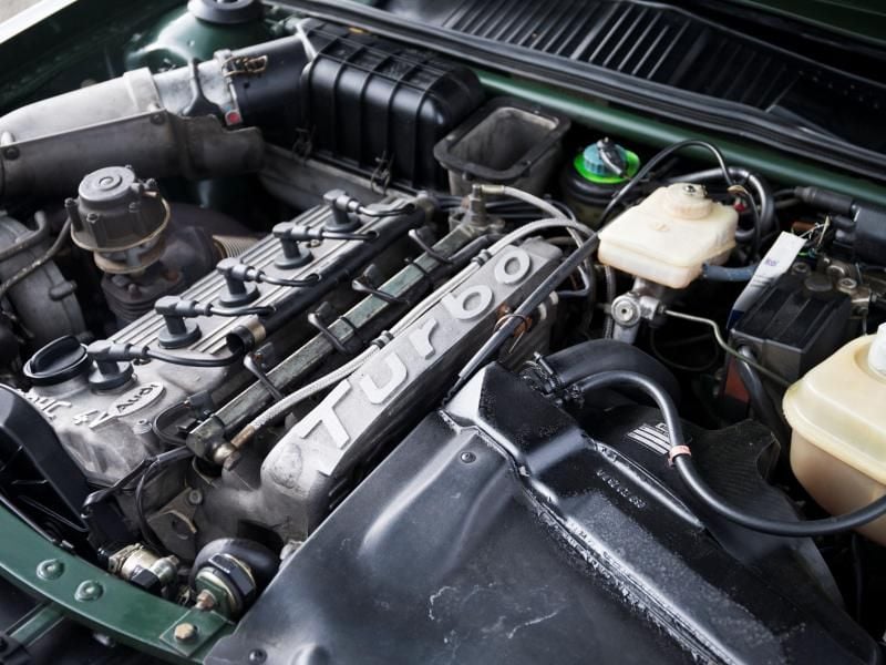 Starkes Turbo-Herz: Der Fünfzylinder im Audi Sport Quattro leistet 306 PS.