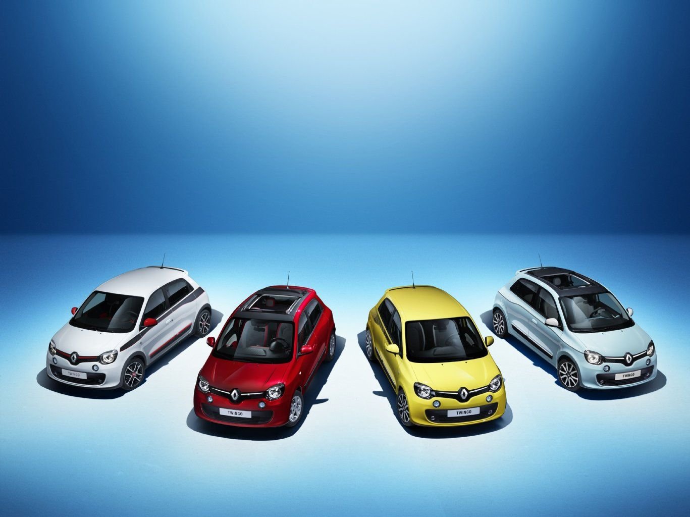 Zum Marktstart im Herbst soll es den neuen Twingo zunächste in vier Farben geben.