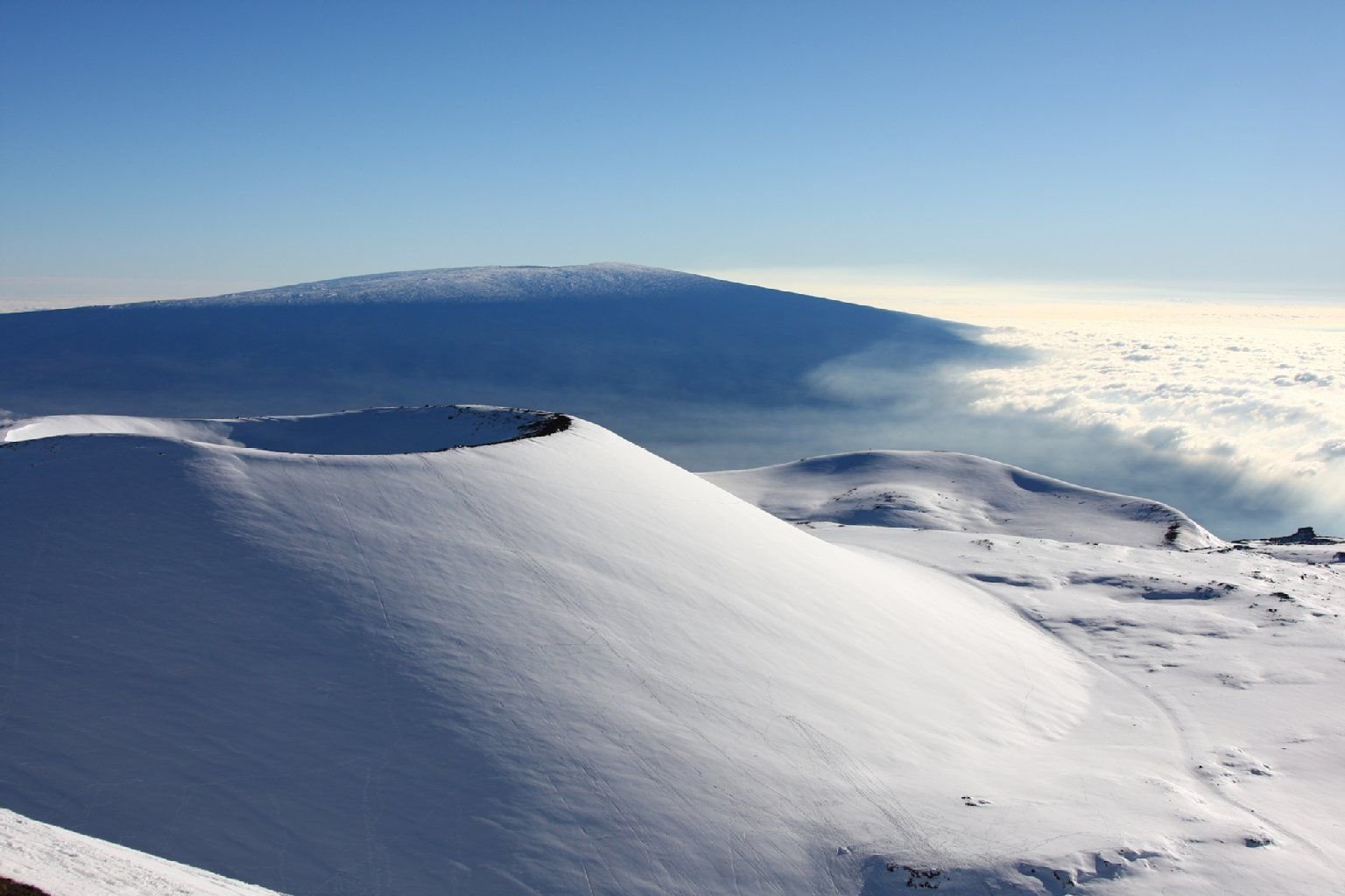 Vulkan Mauna Kea, Hawaii, USA