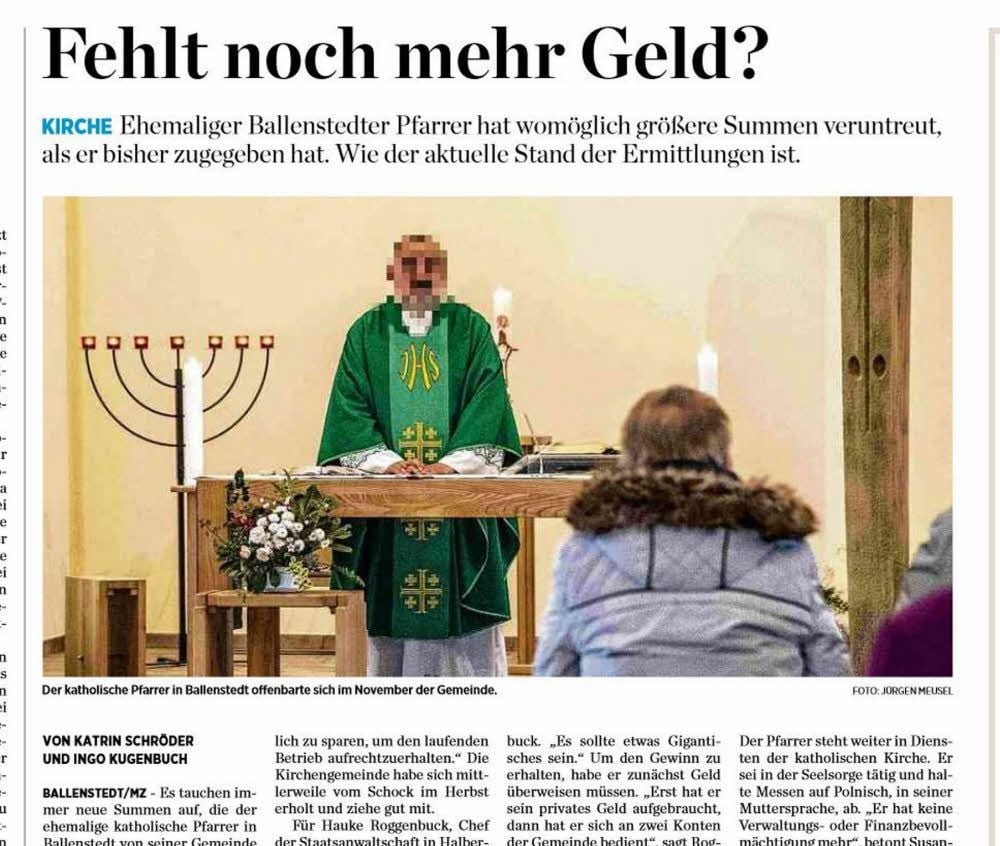 So berichtete die Mitteldeutsche Zeitung am 9. März 2019.
