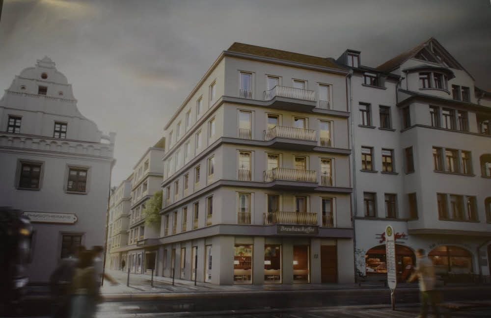 So sieht der Sieger-Entwurf des Leipziger Architekturbüros für die Bebauung der Baulücke in der Rannischen Straße aus.
