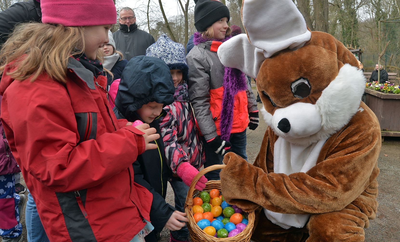 Osterspaziergang im Zoo Aschersleben