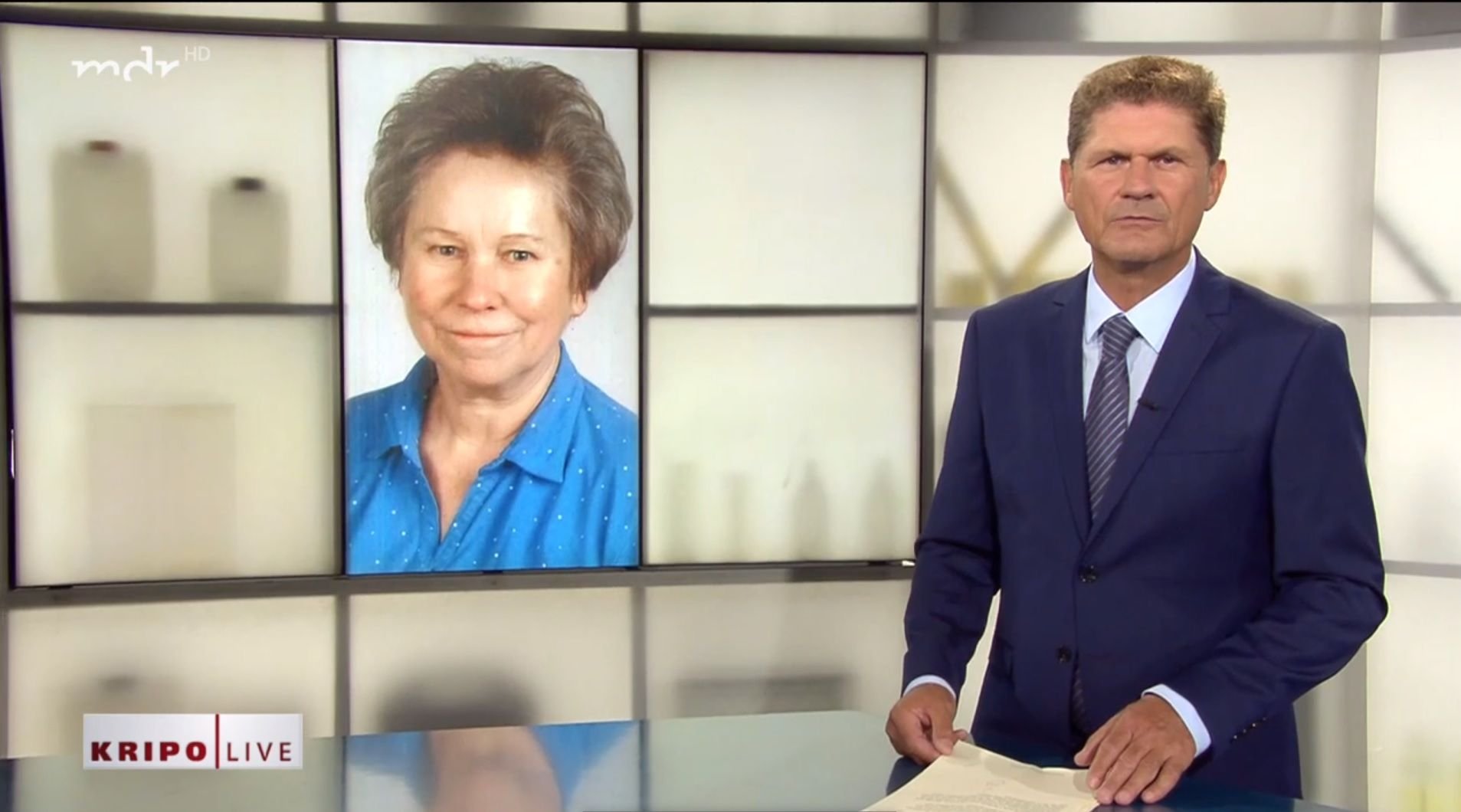 Der Dessau-Roßlauer Vermisstenfall war Thema bei Kripo live.