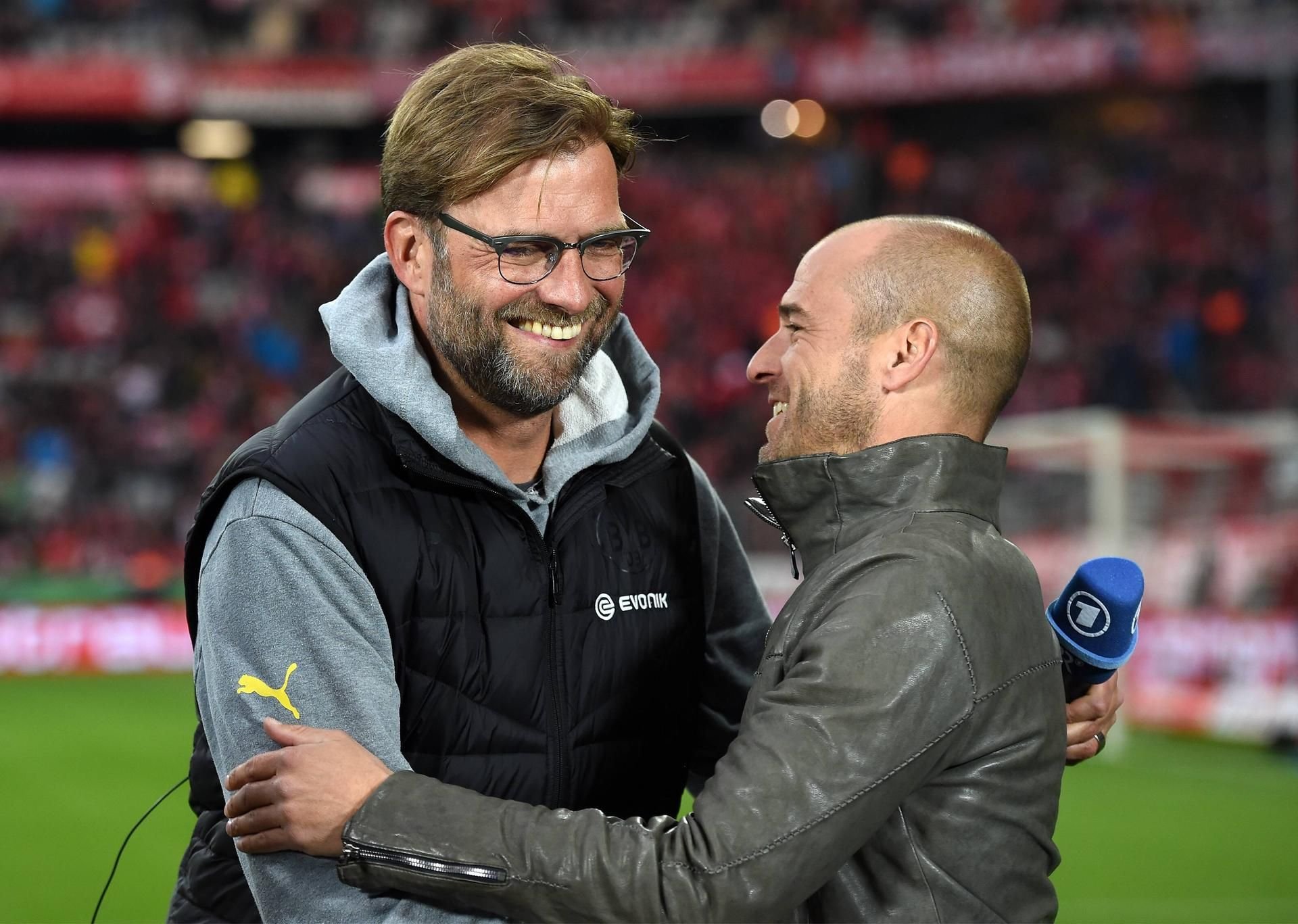 Jürgen Klopp und Mehmet Scholl, hier gemeinsam im Jahr 2015.