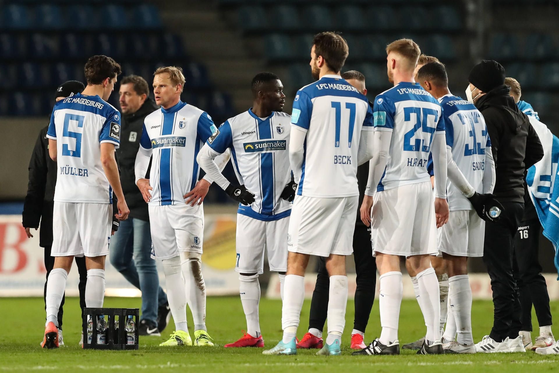 Die Profis des 1. FC Magdeburg schweigen vor dem Ost-Derby gegen Dynamo Dresden.