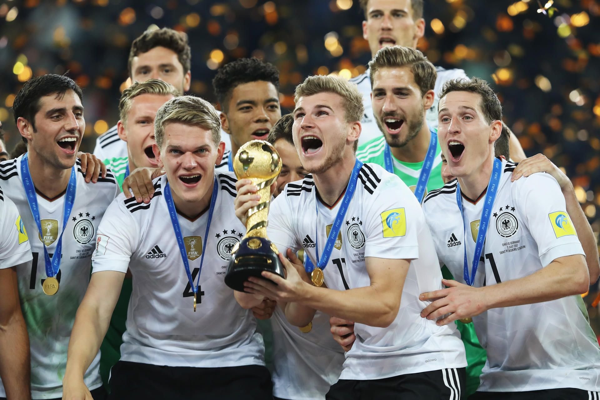 Beim Confed Cup holte die deutsche Mannschaft den Titel.