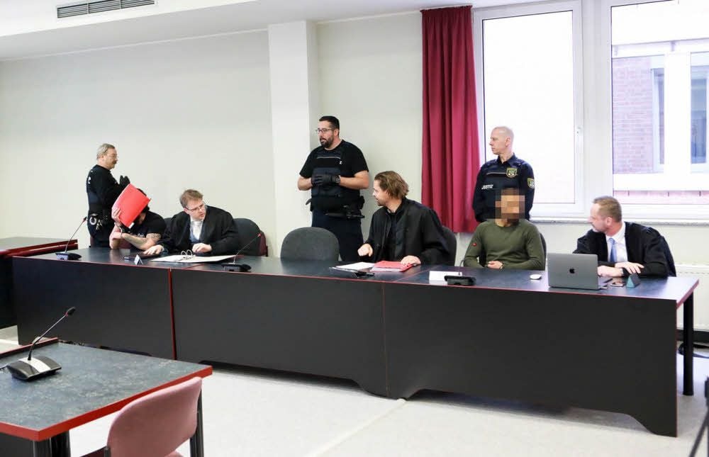 Prozessauftakt im Landgericht Dessau.