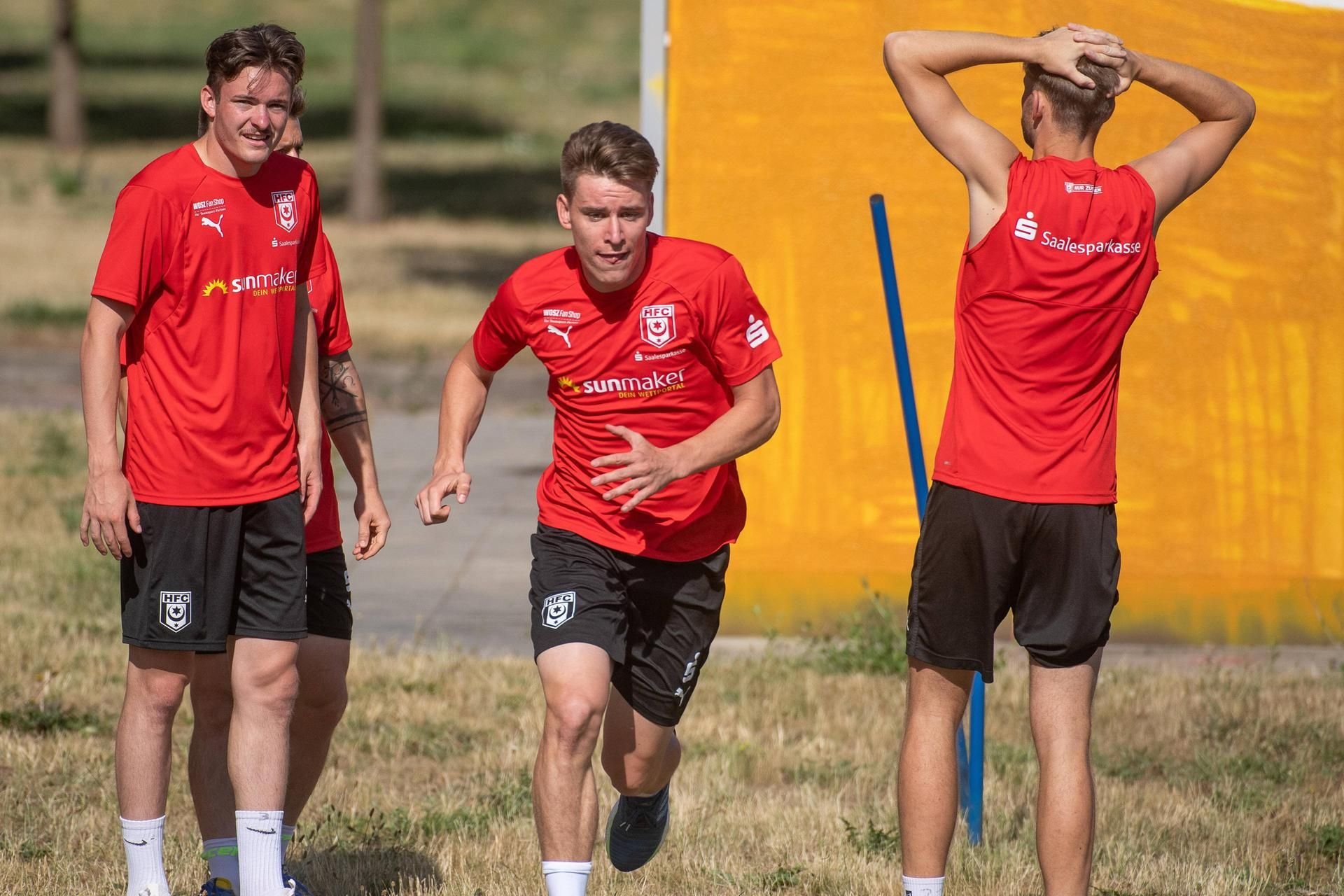 Ab Sonntag trainieren die HFC-Profis in Kleingruppen unter Ausschluss der Öffentlichkeit.