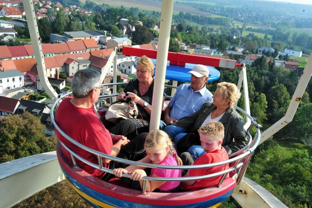 Zuletzt gab es 2014 ein Riesenrad beim alljährlichen Hohenmölsener Herbstmarkt.