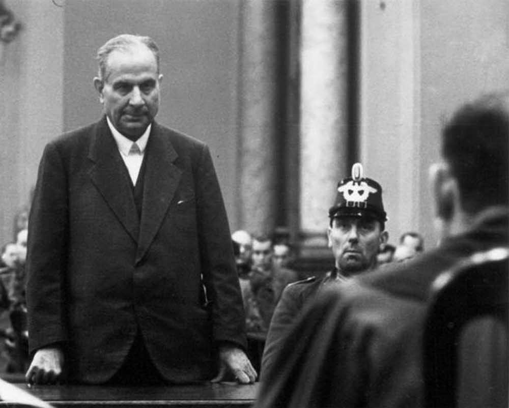 Carl Wentzel vor dem NS-Volksgerichtshof