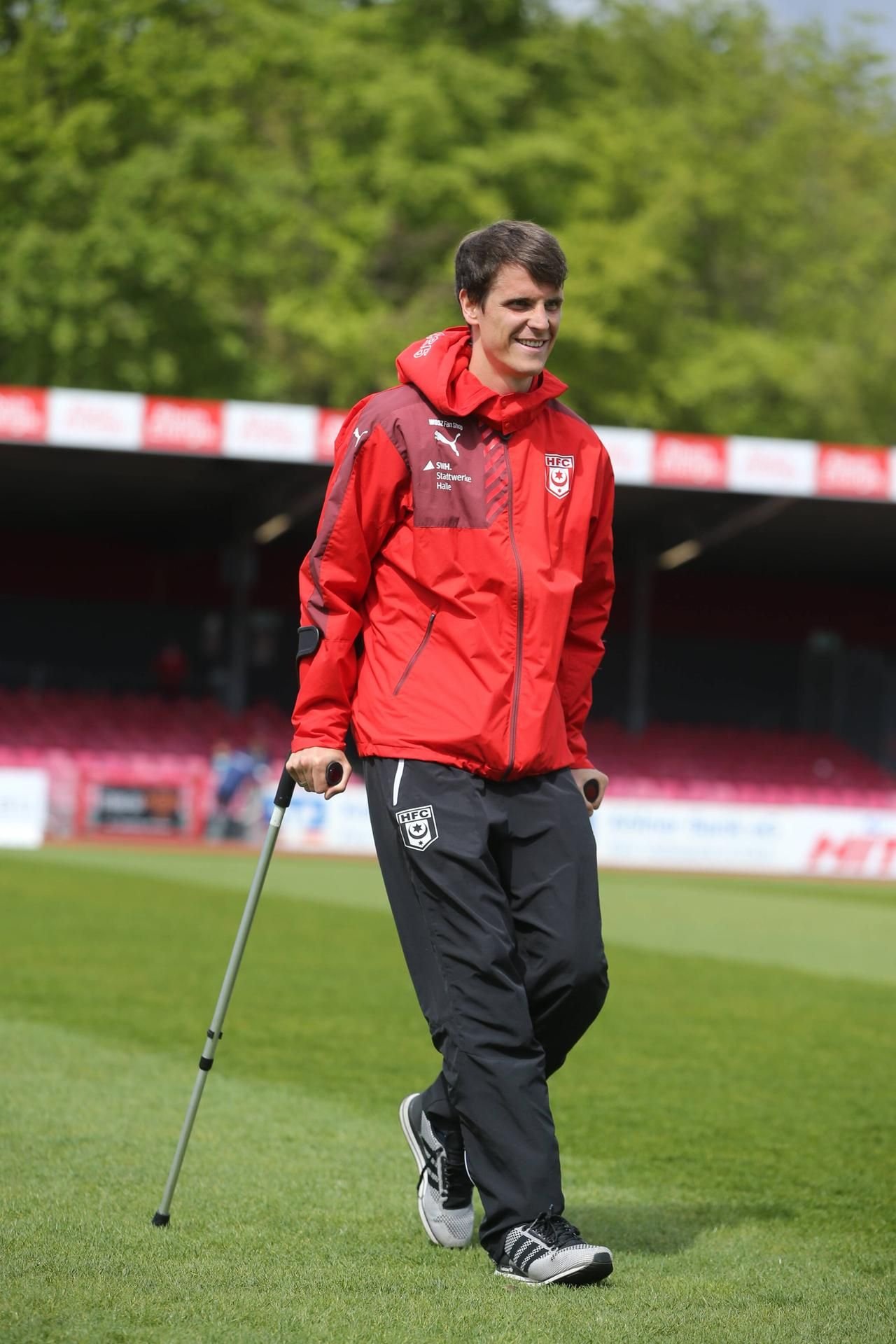 Jonas Acquistapace humpelte im Sommer noch beim HFC.