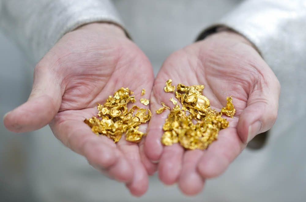 Aus dem gestohlen Goldsalz lässt sich auch Gold herstellen.