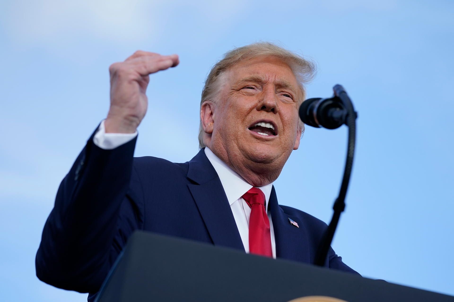 Donald Trump wurde 2016 zum US-Präsidenten gewählt.